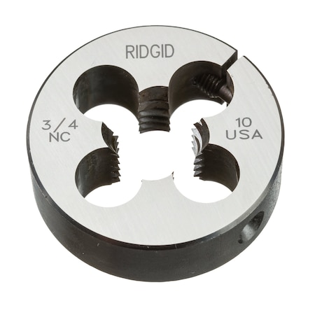 Ridgid Die, Button 3/4-10 Unc 38370